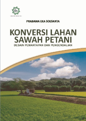Sampul buku Konversi Lahan Sawah...