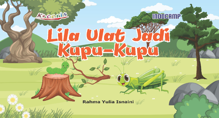 Sampul buku Lila Ulat Jadi Kupu-...