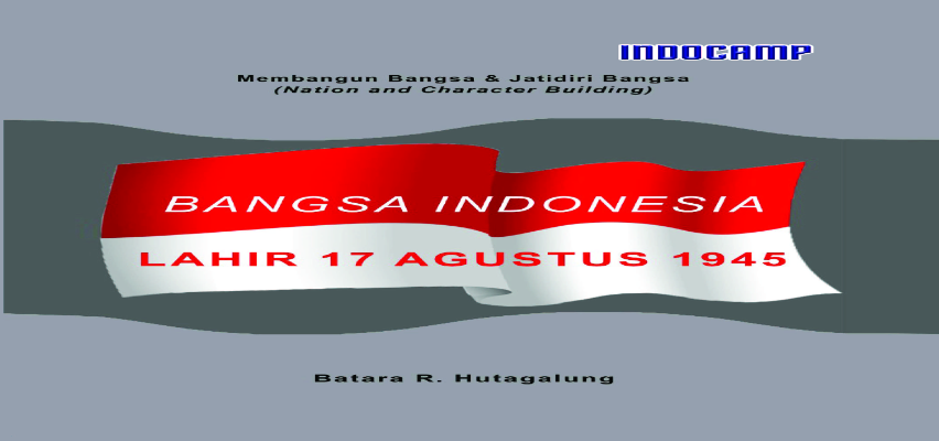 Sampul buku Bangsa Indonesia Lah...