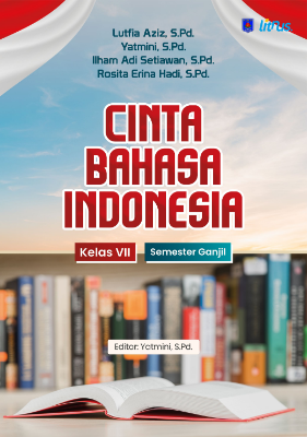 Sampul buku CINTA BAHASA INDONES...