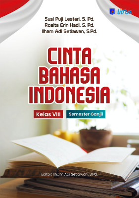 Sampul buku CINTA BAHASA INDONES...